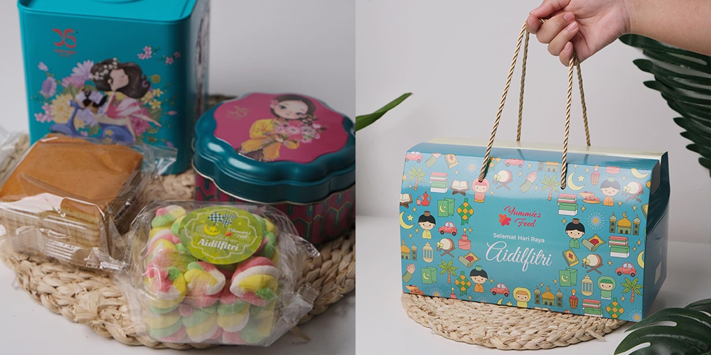 Yummies Food festive gift packaging